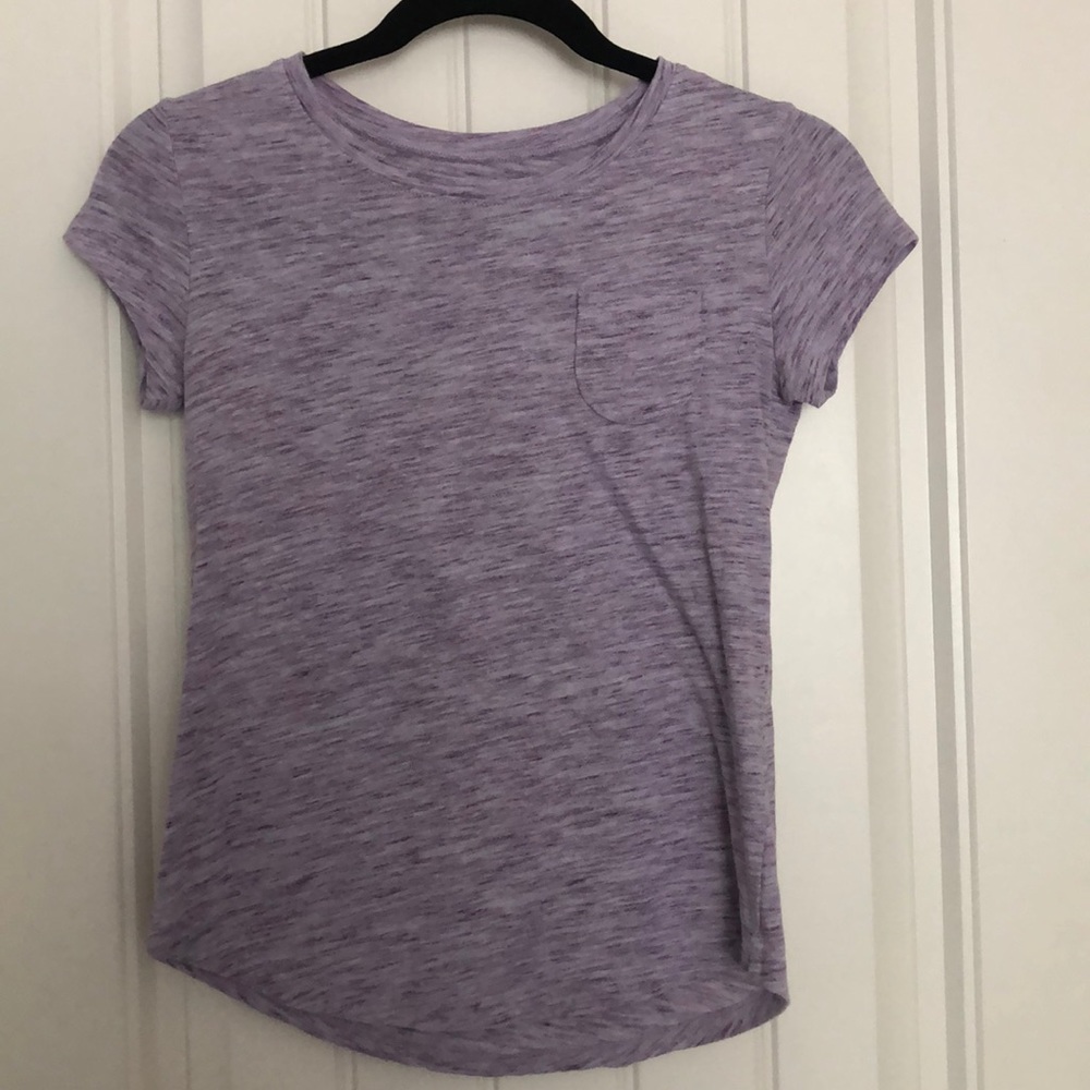 •Purple tee shirt•